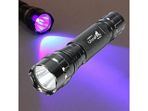 UV Ultra-Violet 9 LED Black Torch Flashlight Permabond UV Light Cure Torch 