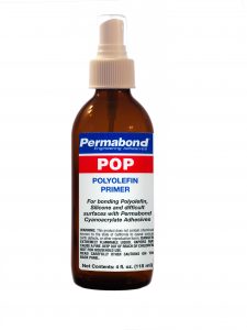Permabond POP for use bonding silicone with cyanoacrylate