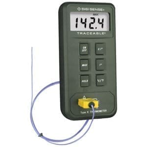 thermometer with thermocouple